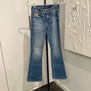 Stylish Blue Flare Women's Jeans